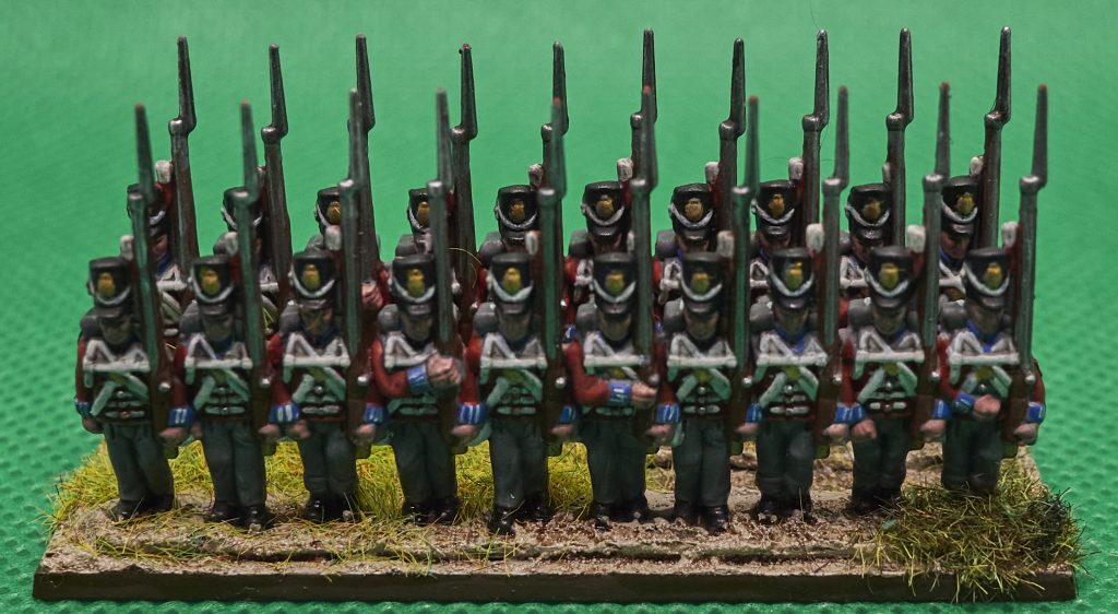 2nd Battalion 3rd Foort Guards Center Company Front