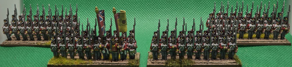 Front view of the completed 2nd Battalion, 30th of Foot (Cambridgeshire)