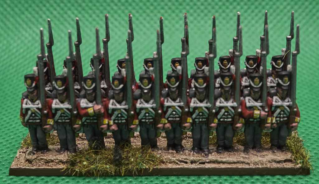 2nd Battalion 30th Regiment of Foot Center Company Front