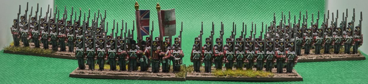 Front view of the completed 30th of Foot (1st West Yorkshire Riding)