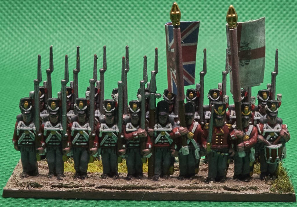 30th Regiment of Foot Command Company Front