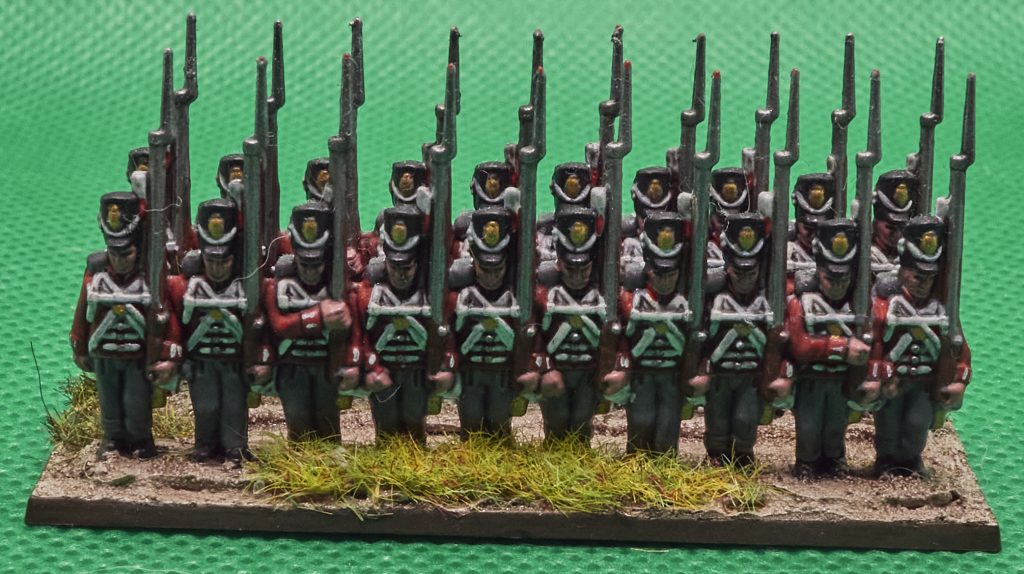 30th Regiment of Foot Center Company Front