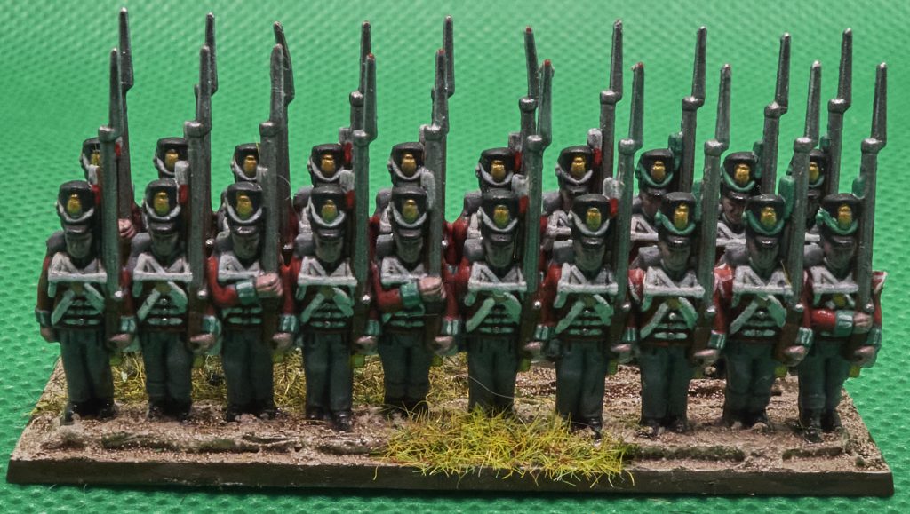 73rd Regiment of Foot Left Flank Company Front