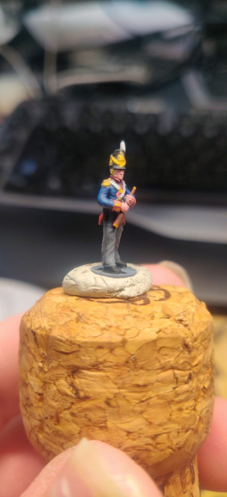 Artillery Officer Printed and Painted