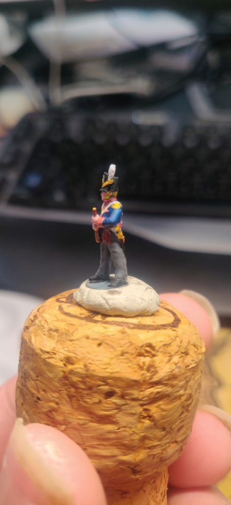 Artillery Officer Printed and Painted