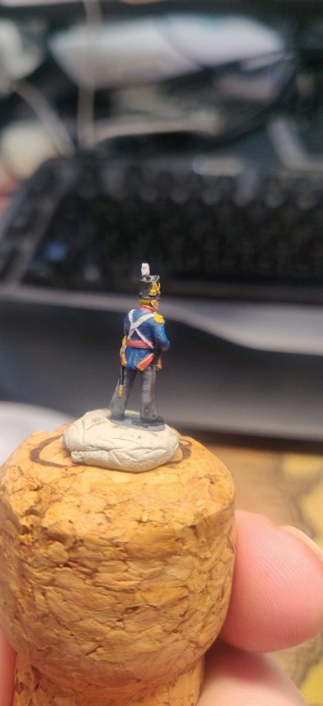 Artillery Officer Printed and Painted