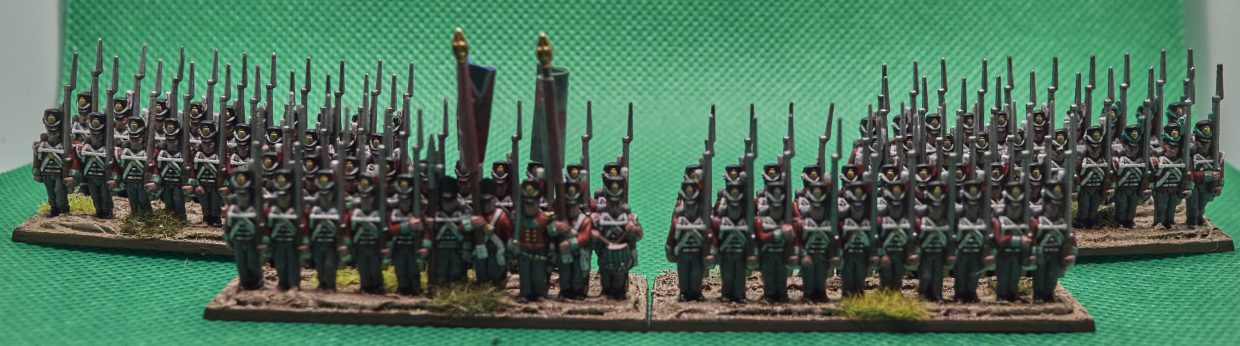 Front view of the completed 69th of Foot (South Lincolnshire)